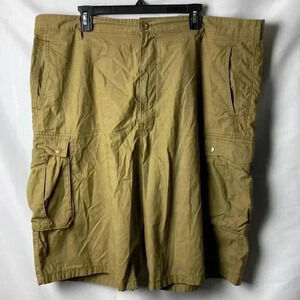 LEVI STRAUSS & CO TWO HORSE BRAND MENS SIZE 42 SHORTS GREENISH BROWN COLOR